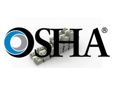 OSHA penalty schedule