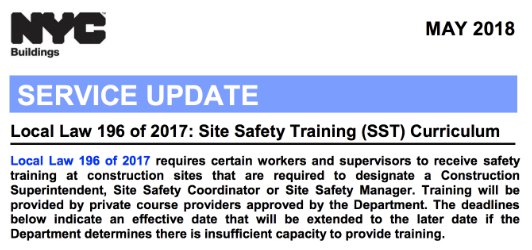 SST Curriculum Synopsis